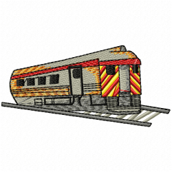 Trains Embroidery Design 3 Trains Embroidery Design 3